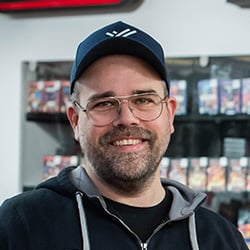 Peter Kauffmann, ägare till Spel & Sånt
